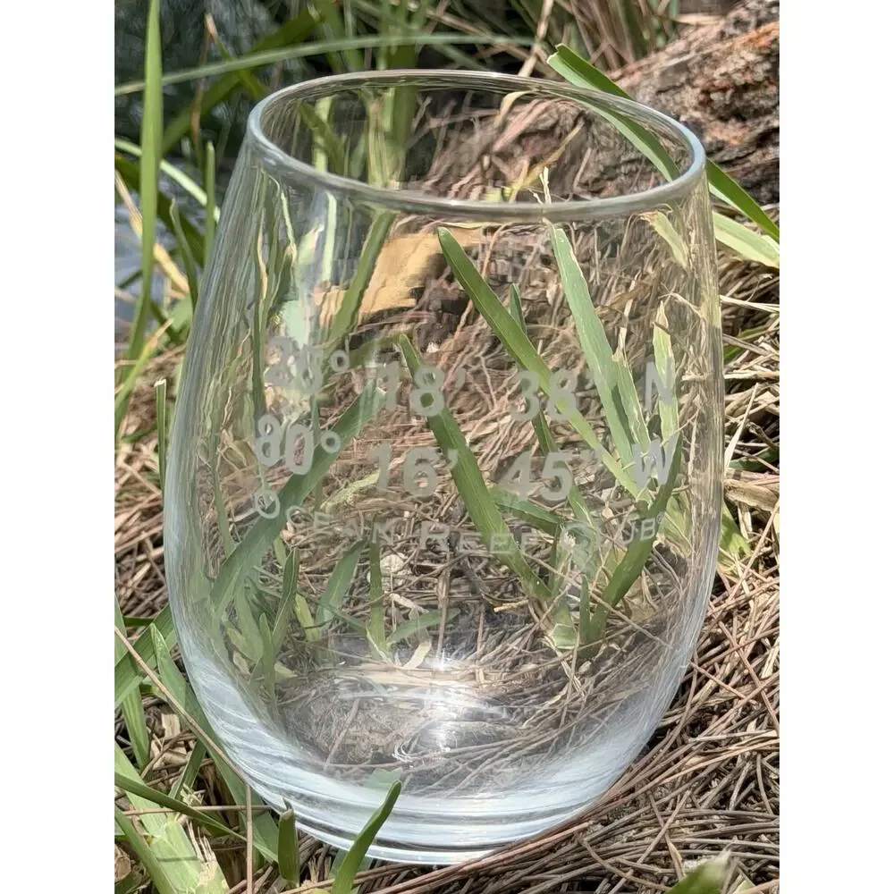 3 OCEAN REEF CLUB WHISKEY GLASS